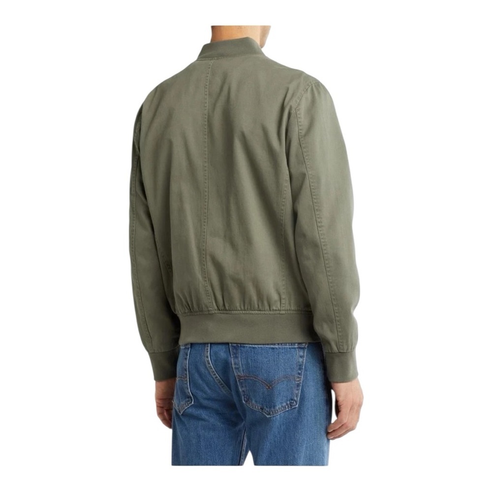 Lucky Brand Men’s Green Bomber Jacket Size: Medium - Picture 4 of 11